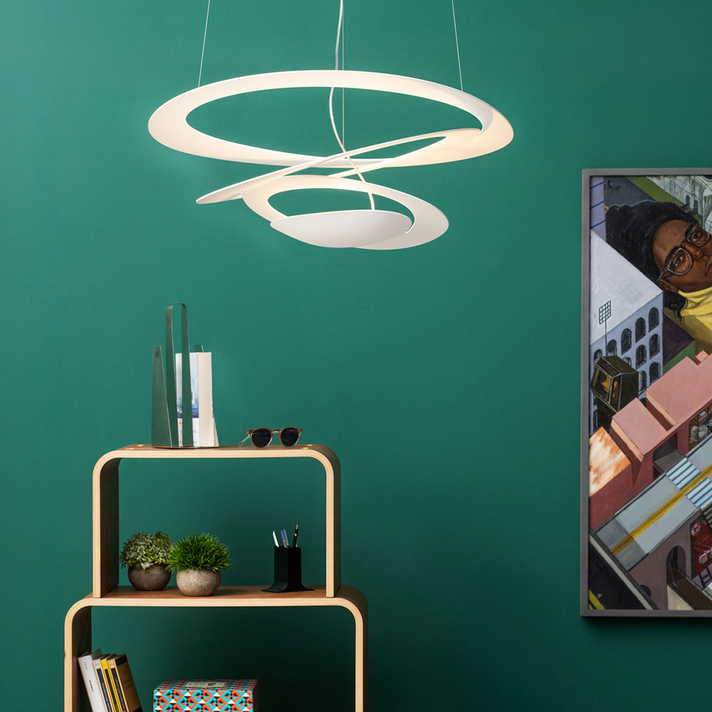 Artemide Pirce Pendelleuchten bei lampenonline.de Die wundervolle und mehrfach f&uuml;r ihr Spitzendesign ausgezeichnete Pirce Leuchtenfamilie von Artemide  wurde 2008 von Designer Giuseppe Maurizio Scutell&agrave; entworfen. 