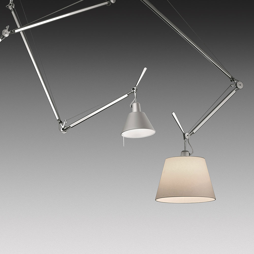 Artemide Tolomeo Sospensione bei lampenonline.de - Die Tolomeo Mega Pendelleuchte vereint &auml;sthetische Gr&ouml;&szlig;e und gleichzeitig minimalistisches Design.