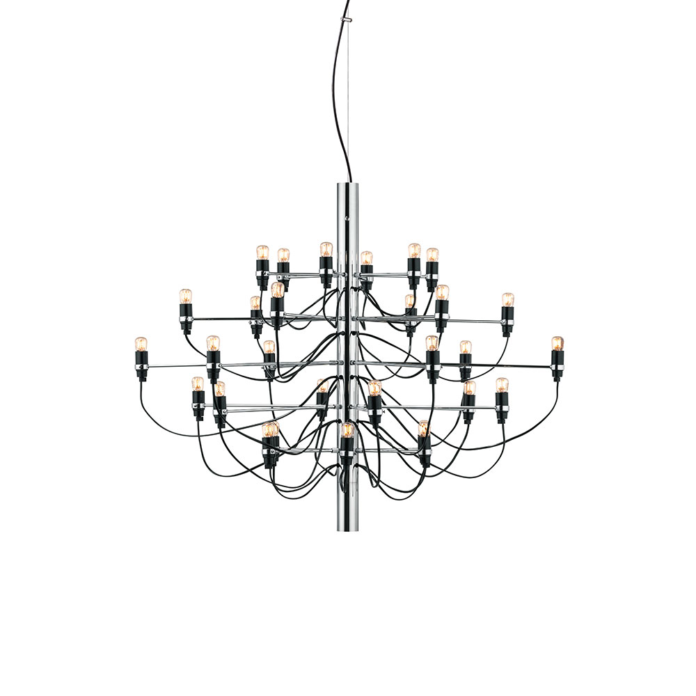 FLOS 2097 Kronleuchter 30 bei lampenonline.de FLOS 2097/30 - 720 mm H / 880 mm B / 880 T mit 30 Lichtquellen 