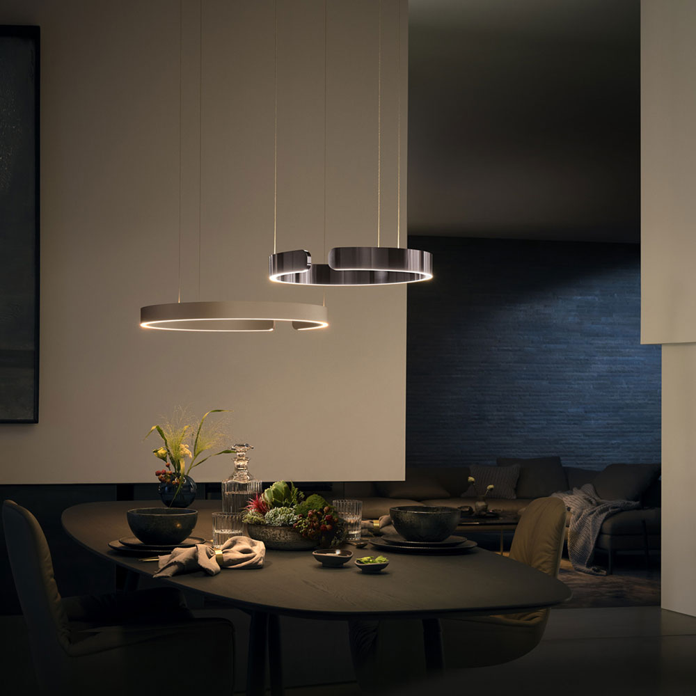 Occhio Mito sospeso bei lampenonline - Zu den bekanntesten Produktfamilien von Occhio z&auml;hlen Mito, Sento, Luna, Io, Lui und Piu