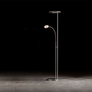 Holtkötter Nova Flex LED-Deckenfluter mit Leselicht bei lampenonline.de