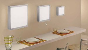 Linea Light Window mittel Energiespar Grau bei lampenonline.de