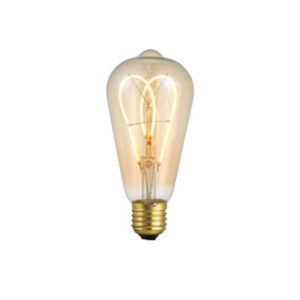 Masterlight 5 Watt LED Rustikalampe Filament gold dimmbar bei lampenonline.de