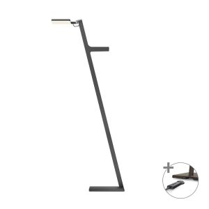 Nimbus Roxxane Leggera 101 CL LED-Leseleuchte Set mit Magnetic Dock Basaltgrau matt +++ Musterleuchte +++ bei lampenonline.de