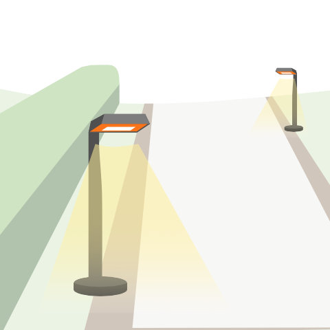 Pollerleuchten von vielen Markenherstellern hier kaufen