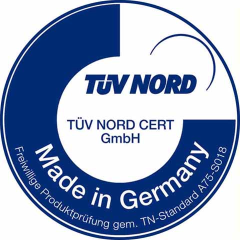 TÜV-zertifiziert Made in Germany