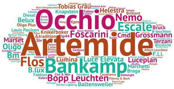 Designleuchten von namhaften Herstellern